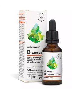 Aura Herbals Witamina B Complex - krople - 60ml